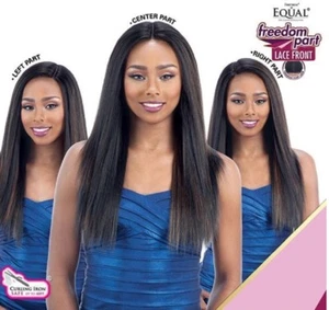FREETRESS EQUAL SYNTHETIC LACE FRONT LONG STRAIGHT HAIR WIG - FREEDOM PART 203 - Picture 1 of 22