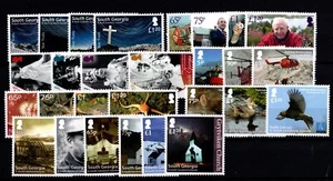 SOUTH GEORGIA  2013  COMPLETE YEAR SET - COMMEMORATIVES  6 SETS + 1  M/S  MNH - Picture 1 of 2