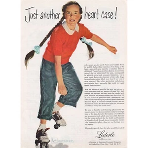 Anuncio de penicilina Lederle 1950 - Just Another Heart Case - Salud infantil - Imagen 1 de 2
