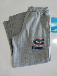 Florida Gators University Girls Youth Gray Sweatpants S-8 Nwt - Picture 1 of 4