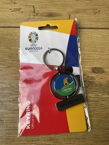 UEFA EURO 2024 Leipzig Host City Llavero Spinner NUEVO - Imagen 1 de 3