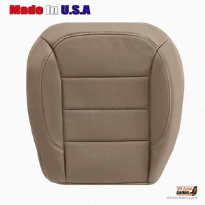 2012 -2015 Mercedes Benz ML Series PASSENGER Bottom Perforated Leather Cover Tan - Bild 1 von 6