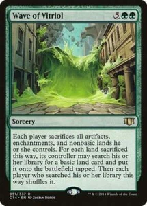 Magic The Gathering MTG WAVE OF VITRIOL Commander 2014 NM Near Mint - Picture 1 of 1