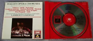 ITALIAN OPERA CHORUSES Gardelli ROHCG USA EMI Studio DRM CD Verdi Rossini et al - Picture 1 of 1