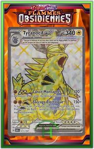 Tyranocif EX - EV3:Flammes Obsidiennes - 211/197 - Carte Pokémon Française Neuve