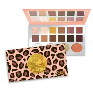 Rude Cosmetics NEW Leopardina 12 Eyeshadow + 4 Highlighter Palette NEW NO BOX - Picture 1 of 4