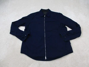 Rag & Bone Jacket Mens Large Blue Bomber Full Zip Outdoors Casual Pocket Adult - Picture 1 of 11