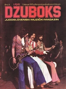DZUBOKS #6 1975 Vintage YUGOSLAVIAN MUSIC MAGAZINE cover BIJELO DUGME - Picture 1 of 1
