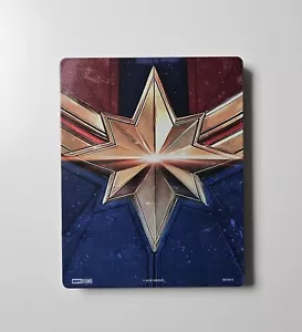 Captain Marvel 4K Blu-ray DVD Steelbook Best buy Exclusive - Imagen 1 de 4