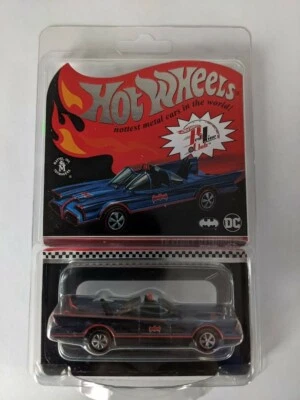 2021 RLC Hot Wheels Exclusive Classic Batman Series 1966 Steel Blue Batmobile - Image 1 of 4