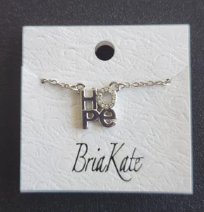 HOPE Pendant Bria Kate necklace NEW - Picture 1 of 4