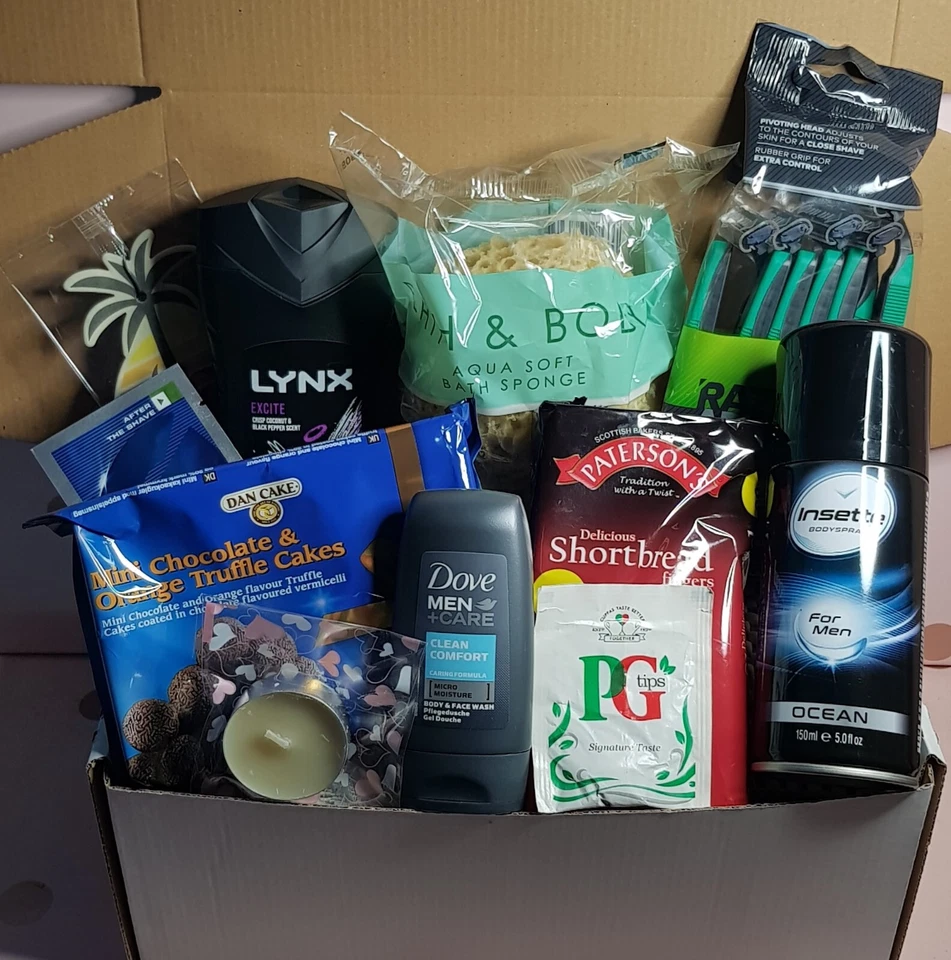 DOVE, PG, MOKATE, INSETTE, LYNX, GILLETTE, PATTERSONS FATHERS DAY MENS GIFT HAMPER BIRTHDAY DAD SON BROTHER HUSBAND GRANDAD BOYFRIEND