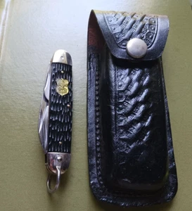 Vintage Imperial USA Official Boy Scouts Knife W/Sheath - Picture 1 of 7