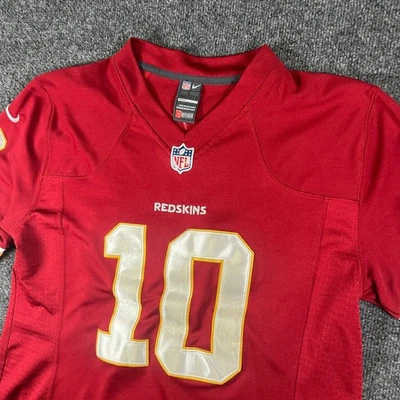 Camiseta de los Washington Redskins para hombre L roja Robert Griffin III #10 Nike fútbol americano NFL Foto 1 de 4