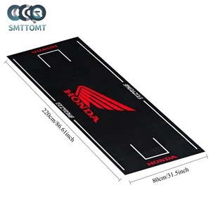 Alfombra taller moto garaje piso estacionamiento 220x80cm alfombrilla para Honda Goldwing - Imagen 1 de 6
