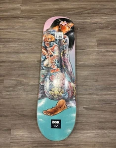 2023 DGK Koi Geisha Skateboard Deck 8.25" Dirty Ghetto Kids Stevie Williams 🪭 - Bild 1 von 2