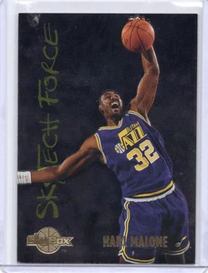 1994-95 SkyBox Premium SkyTech Force #SF13 Karl Malone Jazz SP - Foto 1 di 2