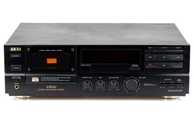 Akai GX-65 3 cabezales Cassette Deck Dual Capstan / mantenimiento 1 año de garantía [#01] - Imagen 1 de 4