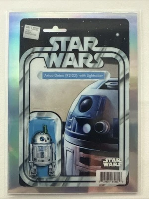 2025 Topps Chrome Star Wars #VC-9 R2-D2 Comicfractor Insert Case Hit SSP - Image 1 of 2