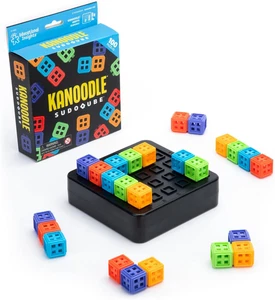 Kanoodle® Sudoqube™ - 3D Brain Teaser Puzzle, Pocket Sudoku Game, Color Puzzles - Picture 1 of 12