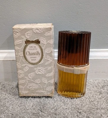 Vintage New Chantilly Eau De Toilette Spray Mist Perfume 1.75 oz w box Houbigant - Image 1 of 4