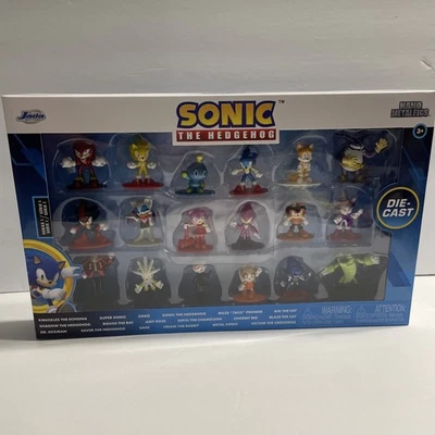 Sonic The Hedgehog Nano MetalFigs Series 1 Metal Die Cast 18 Figures Jada #35642 - Image 1 of 4