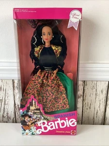 1991 DOLLS OF THE WORLD SPANISH BARBIE - 4963 - UNOPENED ORIGINAL BOX - Picture 1 of 13