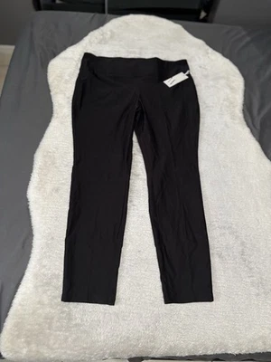 Nuevos pantalones negros ajustados Worthington talla 18 nuevos con etiquetas elásticos lisos  Foto 1 de 4