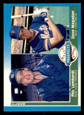 1987 Fleer Baseball #648 Prospects (Phil Lombardi) Signed Auto (no COA) *d4 - Image 1 of 2