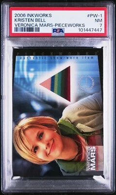 Kristen Bell 2006 Inkworks Veronica Mars Pieceworks Pilot Episode Worn Shirt - Image 1 of 2