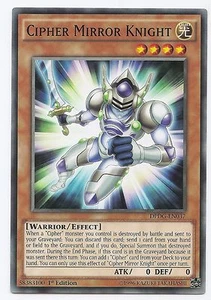 Cipher Mirror Knight DPDG-EN037 Common Yu-Gi-Oh Card Single/Playset 1st Edit New - Picture 1 of 1