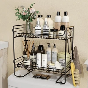 Over The Toilet Storage, 2-Tier Bathroom Organizer Shelves, Multifunctional⭐️⭐️⭐ - Picture 1 of 7