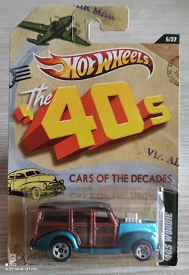 Hot Wheels '40 Woodie Cars Of The Decades The '40s 6/32 - Immagine 1 di 4