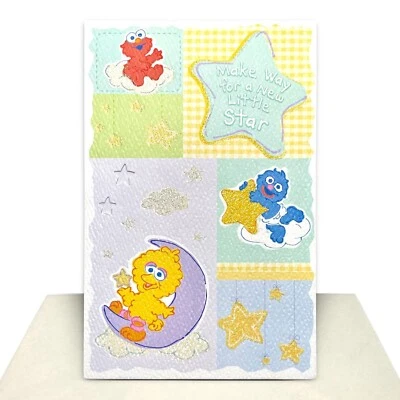 Улица Сезам поздравления новый ребенок карта для родителей на American Greetings +✉ - Изображение 1 из 4