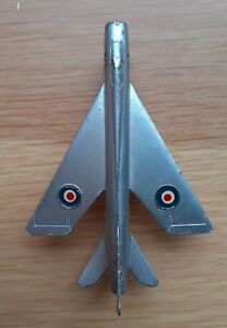 Dinky Airplane PIB Lightning Fighter #737 in Very Near Mint Condition 