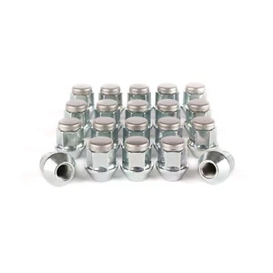 Juego de tuercas de rueda de aleación, M12 x 1,5, hexagonales de 19 mm, adecuadas para Ford, estilo tapado - Imagen 1 de 10