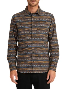 Camisa de manga larga Quiksilver Tribal Lines para hombre - TOTALMENTE NUEVA - Precio de venta sugerido por el fabricante XS £60 Surf - Imagen 1 de 8