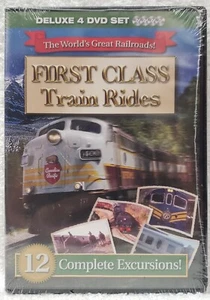 ERSTKLASSIGE ZUGFAHRTEN 12 Ausflüge! (Deluxe 4 DVD Set Breitbild) Neu Versiegelt - Bild 1 von 4