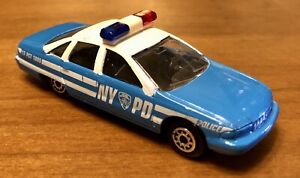 Maisto NYPD CHEVROLET CHEVY CAPRICE New York City NYC Police Car 1:64 Die-cast