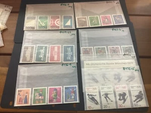 ICOLLECTZONE Germany Semi-Postal Lot with seven XF NH ( B400-311) - Picture 1 of 4