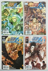 True Story Fantastic Four #1-4 Complete Comic Set (Marvel Comics, 2008) VF/VF+ - Picture 1 of 3