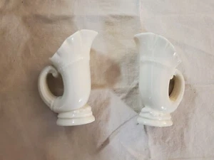 Lenox Small Horn Shaped Vase. 2 Vases - Picture 1 of 4