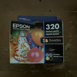 NEU ORIGINAL - EPSON 320 PictureMate Tintenpatrone - T320 - versiegelt EXP 01/2027 - Bild 1 von 3