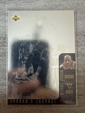 1995-96 Upper Deck Michael Jordan Jordan's Journal #J3
