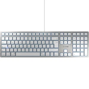 CHERRY USB-C Keyboard For MAC Laptop Wired Quite Key UK QWERTY Layout KC 6000C - Picture 1 of 8