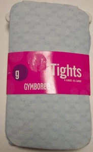 NWT Girls 6-8 y Gymboree LIGHT BLUE textured tights vtg xl xxl 2003 htf spring - Picture 1 of 1