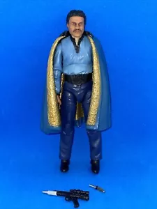 STAR WARS SERIE NERA 40° LANDO CALRISSIAN 6 POLLICI COMPLETO SCIOLTO - Foto 1 di 2