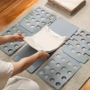 Kunststoff Kleidung Faltbrett einfach und schnell Kinder Wäsche Ordner Hemd Faltbar Bo - Bild 1 von 36