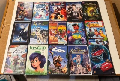 Childrens DVD'S Lot of 30 Kids Movies,up,kung fu panda,cars 2 -free ship - Image 1 of 2