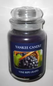 RARA Yankee Candle VINE UVA MATURA 22 oz barattolo NUOVO vecchio magazzino - Foto 1 di 3